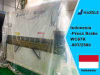 Indonéská lisovací brzda WC67K-80T/2500